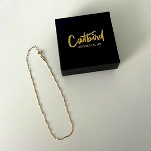 Catbird Sweet Nothing Gold Anklet